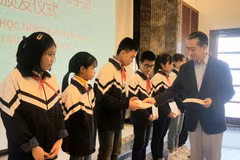 Chinese Embassy grants scholarships to students
