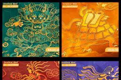 Four sacred animals to represent Hue Festival 2020