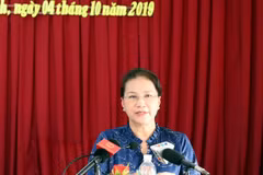 NA Chairwoman meets with Can Tho voters