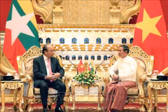 Vietnam, Myanmar issue joint statement 