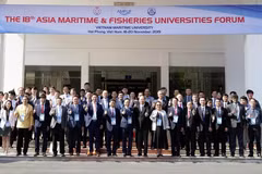 18th Asia Maritime & Fisheries Universities Forum held in Hai Phong