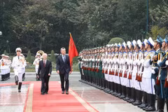 Argentine President welcomed in Vietnam