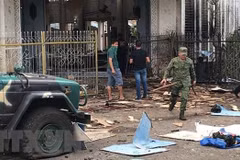 Indonesian police: couple behind church bombing in Philippines