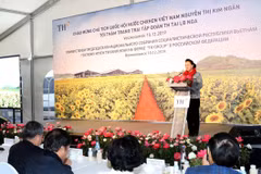 NA leader visits Vietnamese embassy, TH Group’s project in Russia