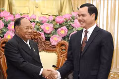 Top Cambodian legislator visits Ha Nam province