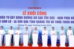 Work starts on North-South Expressway’s Cam Lo – La Son section
