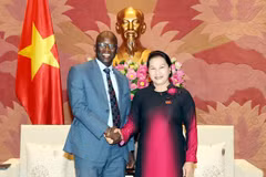 NA Chairwoman receives WB’s country director 