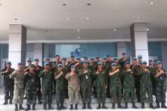 Vietnam joins drill on peacekeeping, mine action in Indonesia