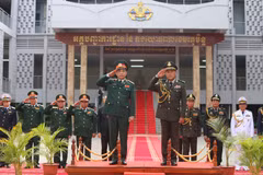 High-level military delegation wraps up visit to Cambodia