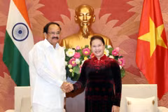 NA Chairwoman welcomes Indian Vice President 