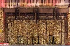 Woodcarving masterpiece of old communal house in northern Vietnam
