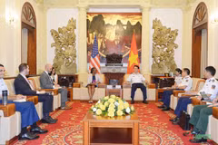 At the reception on July 29 (Photo: qdnd.vn)