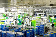 A production line of Ohashi Tekko Vietnam Company in Vinh Phuc province. (Photo: VNA)