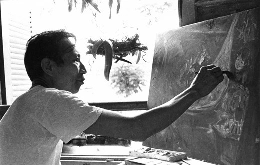 Painter Tran Van Can (File Photo) tran van can.jpg