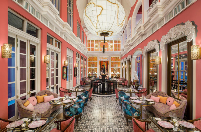 Pink Pearl restaurant at JW Marriott Phu Quoc Emerald Bay with sound architecture. Phu Quoc 6.jpg