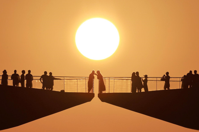Kiss Bridge is one of the favourite check-in spots for Korean visitors (Photo: Quy Coc Tu) Sun Group 4.jpg