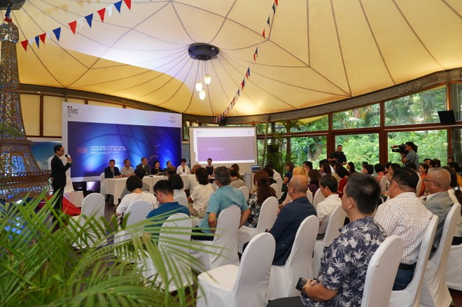 At the press conference (Photo: VietnamPlus) conference.jpg