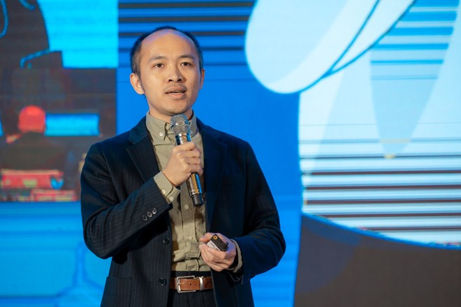 Cybersecurity expert Vu Ngoc Son, Technical Director of the National Cyber Security Technology Corporation. (Photo: VietnamPlus) cyber.jpg