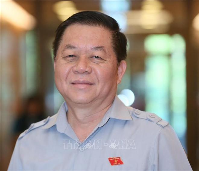 Nguyen Trong Nghia, Secretary of the Party Central Committee and head of the Party Central Committee's Commission for Information and Education (Photo: VNA) nghia.jpg