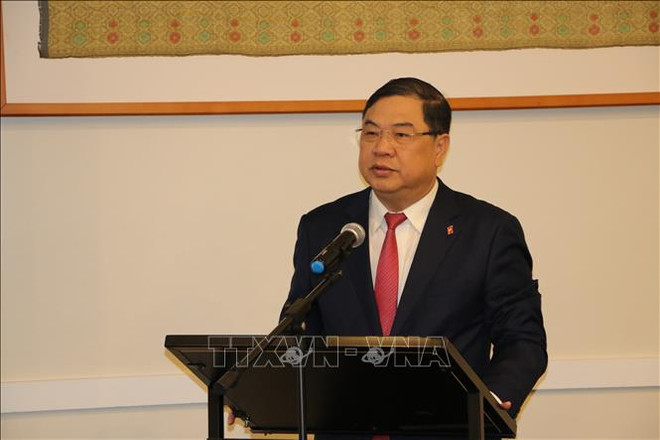 Secretary of the Nam Dinh provincial Party Committee Pham Gia Tuc. (Photo: VNA) Nam Dinh 2.jpg