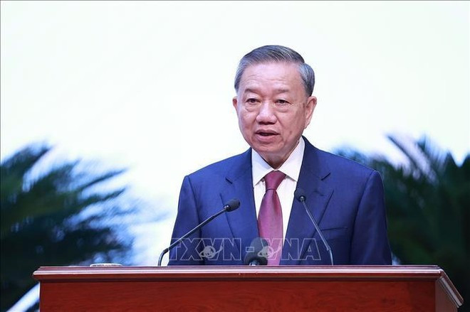 General Secretary of the Communist Party of Vietnam Central Committee and State President To Lam. (Photo:VNA) To Lam.jpg