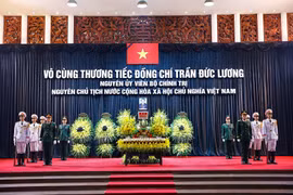 State funeral held for former President Tran Duc Luong