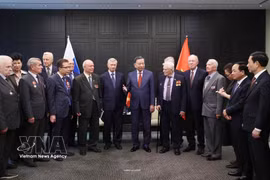 Vietnam's top leader meets Russian veterans, friendship association representatives