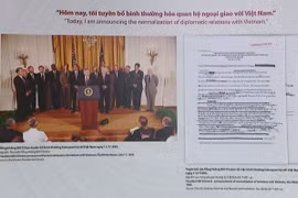 Rare documents on 30 years of Vietnam–US diplomatic ties unveiled
