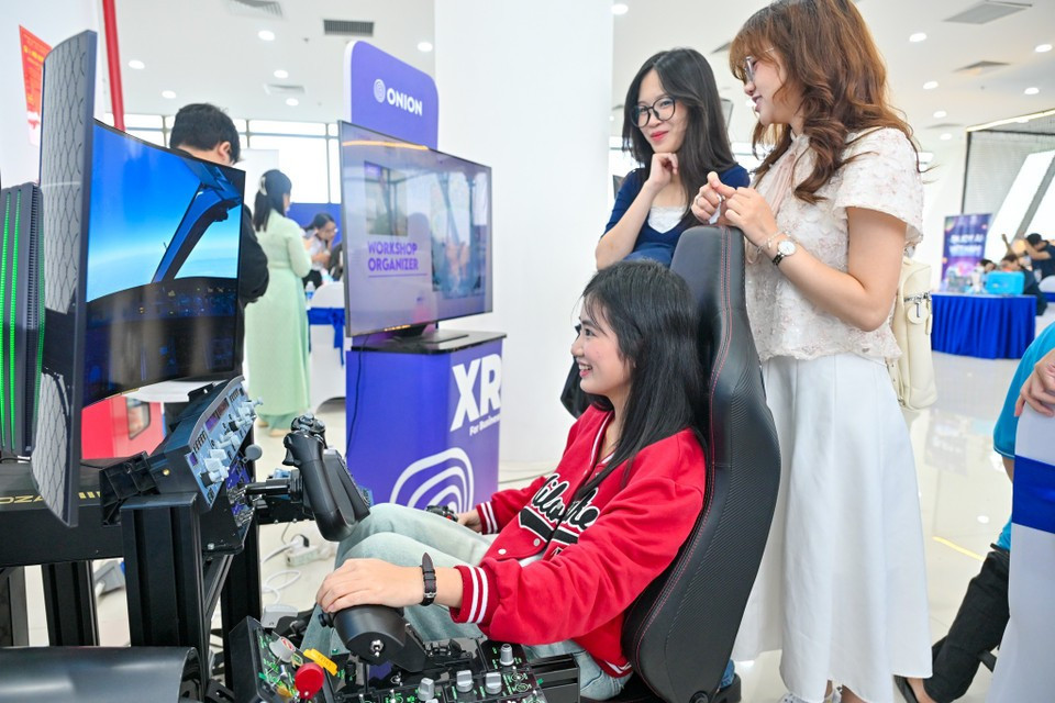Vu Quoc Huy, Director of the National Innovation Centre (NIC), said: “This is truly a platform that brings together all elements of the innovation ecosystem, fostering strong partnerships and collaboration to drive Vietnam’s innovation landscape forward.” (Photo: VietnamPlus)