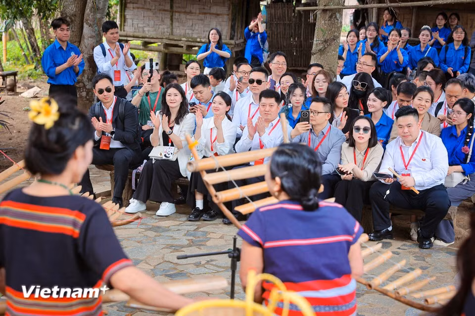 The Vietnam Ethnic Culture Village is a national centre for cultural, sports and tourism activities, showcasing and safeguarding the traditional cultural heritage of Vietnam’s 54 ethnic groups. (Photo: VietnamPlus)