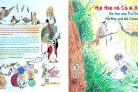 The cover of Hip Hop and the Master Singer, German-Vietnamese writer Isabelle Muller's new children book. (Photo courtesy of Ho CHi Minh City General Publishing House)