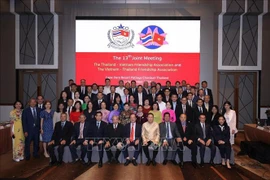 Participants pose for a group photo at the meeting (Photo: VNA)