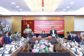 Participants at the meeting. (Photo: VNA)