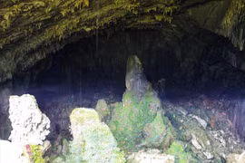 The Con Moong Cave is first excavated by Vietnamese archaeologists in 1976. (Photo: VNA)