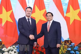 Luxembourg Prime Minister active in Vietnam