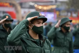 Young people ready for military service