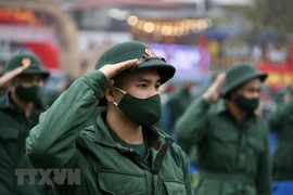 Young people ready for military service