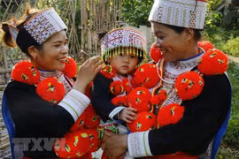 Unique style of Red Dao traditional outfits