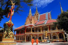 Chung Rut Pagoda, a wonder of Khmer cultural characteristics