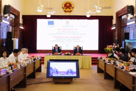 The Supreme People's Court of Vietnam and the UN Children's Fund (UNICEF) jointly hold an international workshop to share experiences and consultation on the draft outline of the law on justice for minors. 