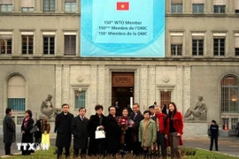 Vietnam becomes the 150th member of the WTO on January 11, 2007. (Photo: VNA)