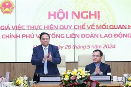 PM Pham Minh Chinh at the conference on May 26 (Photo: VNA)