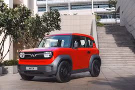 VinFast's mini eSUV VF 3 model (Photo: VNA)