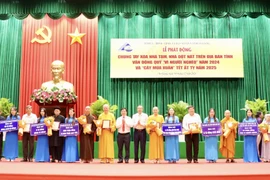 An Giang province launches a campaign to mobilise resources to do away with substandard houses across the locality. (Photo: VNA) 