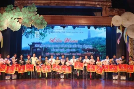 At the first-ever Quan ho village festival (Photo: VNA)