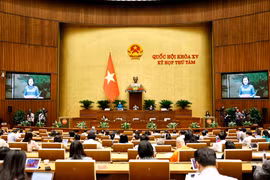 At the 15th National Assembly’s 8th session on October 24 (Photo: VNA)
