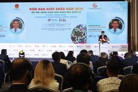 Export forum 2024 is held in the framework of the Vietnam International Sourcing Expo 2024. (Photo: VNA)