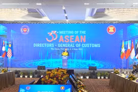 At the opening ceremony of the 33rd Meeting of the ASEAN Directors-General of Customs (Photo: VNA)