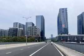 New high-end apartment developments in Thu Thiem new urban area (Photo: VNA)