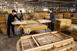 Vietnam eyes to ship 15.2 billion USD worth of wood products abroad this year. (Photo: VNA)